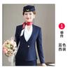 Terno saia novo para negócios de primavera, uniforme de comissária de bordo, recepção de hotel, loja de noivas, macacão, terno feminino, terno de três peças