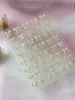 Adesivos para Nail Art Padrão Formiga Yitu Adesivos de Gelatina Laço Adesivos para Nail Art Atacado Adesivos Chamativos Modernos Acessórios Yt7211