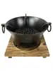 Estufa de Carbón de Hierro Fundido, Horno de Hierro Fundido, Estufa de Carbón, Estufa de Carbón para Olla Seca, Estufa de Fundición, Estufa de Carbón para Ceremonia del Té, Brasero Pequeño de Carbón, Olla Caliente Pequeña, Hoguera