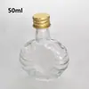 Botella de licor 2-2 botella de vino pequeña vidrio vacío 100ml con tapa botella de degustación 250ml medio kilo