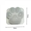 Venta Directa de Fábrica Hecho a Mano Squishy Molde de Silicona DIY Pata de Panda de Dibujos Animados Cruz de Resina Sello de Cera Sellado de Cera de Gelatina