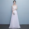 Vestido Blanco de Malla Elegante para Banquetes y Damas de Boda, Moldeador y Estilizado, Nuevo Modelo 2026 para Exámenes de Arte y Recitales de Piano