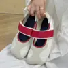 Sapatos Mary Jane Quadrados Tendência Nicho Femininos 2026 Primavera/Verão Novos Sapatilhas de Ballet com Velcro Salto Baixo Sapatos Casuais Simples