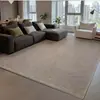 Tapete para Sala de Estar Novo Estilo Moderno Italiano Luxo Leve Sensação de Alto Padrão Impermeável Resistente a Manchas Espessado Tapete de Cama Sofá Tapete de Quarto