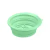 Bacia de Gelo Popular Transfronteiriça Silicone de Grau Alimentício Dobrável e Portátil Silicone Dobrável