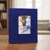 Álbum de Fotos con Cremallera Cubierto de Tela Manicai Álbum de Fotos Tipo Inserto de 3 pulgadas Álbum de Tarjetas Álbum de Almacenamiento de Joyas Álbum de Fotos