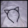 Fiesta de Halloween Mascarada Chica Gato Adorno para la Cabeza Velillo de Encaje Negro Celebridad de Internet Lindo Gato Orejas de Conejo Diadema