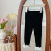 Leggings Lima para Niña Nueva Moda de Primavera y Otoño Pantalones para Niños Ropa Exterior Estilo Occidental Pantalones Casuales Pantalones para Bebé