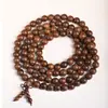 Madeira de Asa de Frango Africana Sequoia Pulseira de Contas de Oração Atacado Artesanato de Joias de Madeira Fabricante Atacado