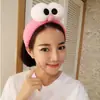 Nueva Diadema Estéreo Ojos Grandes, Diadema Ancha de Felpa para Lavado de Cara, Diadema de Belleza para Maquillaje, Accesorios para el Cabello