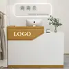 Ropa de Cajero Moderna Sencilla Tienda de Ropa Recepción Tienda de Ropa para Mujer Mesa Pequeña de Bar Mostrador Salón de Belleza Recepción