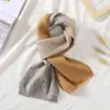 Cachecol de Lã Feminino Outono e Inverno Versátil Estilo Coreano Estilo Japonês Menina Fofa Quente Tricotado Estudante Curto Pequeno