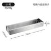 Caja Rectangular de Acero Inoxidable 304 para Palillos, Barril Organizador de Cubiertos, Estante de Almacenamiento, Drenaje, Gran Capacidad