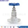 Fornecer J61Y-P54-220P alta temperatura com dissipador de calor agulha de solda válvula de agulha 540 C usina de energia agulha de solda válvula de agulha