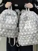 Mochila de Moda con Lunares Estilo Fresco y Suave Transfronteriza para Niñas, Mochila Escolar, Mochila para Viajes Diarios y Clases