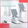 Soporte ajustable de escritorio para teléfono y tableta, soporte perezoso, soporte de apoyo portátil plegable