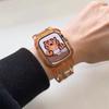 Adequado para Apple Watch7 pulseira Apple Watch 6 geração iwatch5432/se Glacier caixa transparente integrada