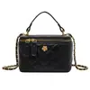 Ins Bolso Pequeño de Cadena Romboide para Mujer 2023 Nuevo Otoño Moda Hombro Cruzado Bolso Cuadrado Pequeño Bolso Caja