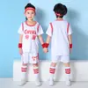 Atacado Uniforme de Basquete Infantil de Verão Conjunto Camisa de Manga Curta Masculina Colete Treinamento ao Ar Livre Bebê Esportes Respirável Uniforme de Bola