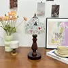 Lámpara de Mesa Decorativa Redonda al por Mayor, Lámpara de Atmósfera de Concha Colorida, Lámpara de Mesa Retro Dimmable para Mesita de Noche Estilo Europeo y Americano