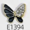 Adornos para uñas de aceite de aleación de mariposa nuevos transfronterizos lote mixto lazo pintura para uñas pegatinas para uñas adornos de diamantes fabricantes venta al por mayor