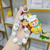 Corrente de Contas de Dopamina Transfronteiriça Chaveiro de Personagem Estrela de Desenho Animado Pingente de Boneca Corrente de Telefone Contas Fofo Charme para Bolsa