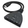Venda direta da fábrica HDMI chaveador de três vias 4K2K chaveador de alta definição pigtail conversor três em um para um