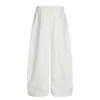 Pantalones Sueltos de Pierna Ancha con Diseño de Estrella de Cinco Puntas con Pedrería, Marca de Tendencia Europea y Americana, Pantalones Deportivos de Forro Polar para Hombre Otoño e Invierno, Pantalones Casuales Largos hasta el Suelo