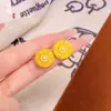 Pendientes de Rueda de la Fortuna Cielo Estrellado con Chapado en Oro Estilo Nuevo para Mujer, Lujo Ligero, Gama Alta, Versátiles, con Mariposa de Pedrería Exquisita Joyería para Orejas