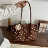 Bolso de mujer de gran capacidad 2026 otoño nueva moda bandolera moderno para el trabajo retro casual bolso tote bolso cubo