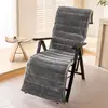 2026 Nuevo Cojín Grueso de Franela Transfronterizo para Sillón Reclinable para Silla Mecedora de Casa y Cojín de Asiento Integrado Cálido para Oficina