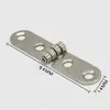 Bisagra Plegable con Esquinas Redondeadas para Tiras Largas, Accesorios para Marcos de Fotos, Bisagra Engrosada, Conectores de Fijación de Ferretería para Muebles, Bisagra Plegable de Hierro