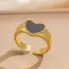 Anillo Exquisito Super Brillante de Circonita para Niñas, Lujo Accesible y Anillo de Apertura Ajustable de Gama Alta, Baño de Oro Real Simple