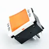 Protector contra sobrecarga certificado KC Interruptor con forma de barco KCD4 Enchufe de fila de 4 pines 2 velocidades Tarjeta SIM dual Hacker Estilo coreano