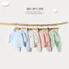 Conjunto de Roupa Íntima, Pijama de Bebê Outono e Inverno, Roupa Base Outono, Roupas para Recém-Nascidos, Moderno