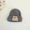 Gorro de Otoño e Invierno para Niños con Forro Polar Engrosado para Bebés Niños y Niñas Lindo Gorro de Punto Gorro de Pescador Súper Lindo Cálido Protección para las Orejas