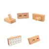 Ganchos de Madera Maciza Estilo Japonés al por Mayor, Ganchos Creativos para Abrigos de Pared de Entrada sin Taladro, Almacenamiento detrás de la Puerta, Modernos y Sencillos
