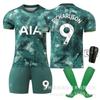 2425 Tottenham Hotspur Uniforme de futebol para dois jogadores nº. Camisa 7 Sun Xingu 9 Richarlison 17 Romero 10 Madison