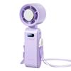 Comercio electrónico transfronterizo, nuevo ventilador de cuello deportivo perezoso, portátil, de mano, de gran tamaño, mini ventilador de hielo para exteriores