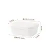 Caja de Jabón para Viaje Adaptador Redondo Hongwei Caja de Jabón de Grasa de Cordero con Tapa Impermeable Sellada Jabón Hecho a Mano Limpieza Caja de Jabón con Drenaje