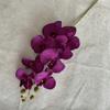 Salón de Bodas Orquídea Mariposa Piel de Durazno de 8 Cabezas con Flores Decoración para Boda en Casa Decoraciones de Mesa para Sala de Estar Flores Artificiales Falsas