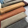 Tela para Sofá F200, Tela Estilo Barriga Grande de Lino Imitación, Tela de Lino de Algodón 100% Poliéster, Funda de Sofá de Color Sólido, Tela para Cojín, Tela Estampada, Lino Rústico