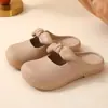Pantuflas de EVA de Punta Cerrada para Mujer, Zapatos Perezosos Suaves para Exteriores, Nuevo Estilo Verano 2024, Pantuflas Frescas, Antideslizantes para el Hogar y el Interior