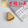 Colgante de madera maciza de plátano, mangostán y berenjena para aliviar el estrés, llavero y accesorio de mano creativo estilo chino Yiming Xianyuan para parejas