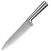 Comércio Exterior Transfronteiriço Exportação Cabo Oco Conjunto de Facas de Cozinha Totalmente em Aço Faca do Chef Faca Santoku Faca de Pão Faca de Desossar