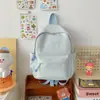 Mochila ligera, bolsa escolar para estudiantes, versátil para el uso diario, linda, a la moda, moderna, gran capacidad, mochila estilo coreano