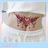 Pegatinas de Tatuaje de Sucubus con Forma de Corazón Simétrico Transfronterizas, Impermeables y de Larga Duración, Duran de 5 a 7 Días, Tatuajes de Pareja, Tatuajes Corporales Sexys para Chicas