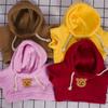 Muñeco de Peluche Muñeca Niños Novia Muñeca de Trapo Sudadera Logo de Oso Oso de Peluche Disfraz Oso Pequeño Curación Mini