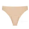 Panty de yoga triangular de seda de hielo sin costuras anti-vergüenza transfronterizo para mujer, estilo europeo y americano, cobertura media, sin líneas visibles