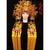 Corona de Fénix Estilo Chino Túnica Imperial Disfraz de Performance Hanfu Sesión de Fotos Corona de Fénix Túnica Imperial